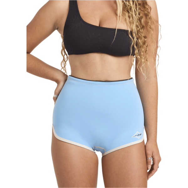 2026 Billabong Mujer 2mm Pantalones Cortos Spring Glider 24BW304050 - Blue Drift
